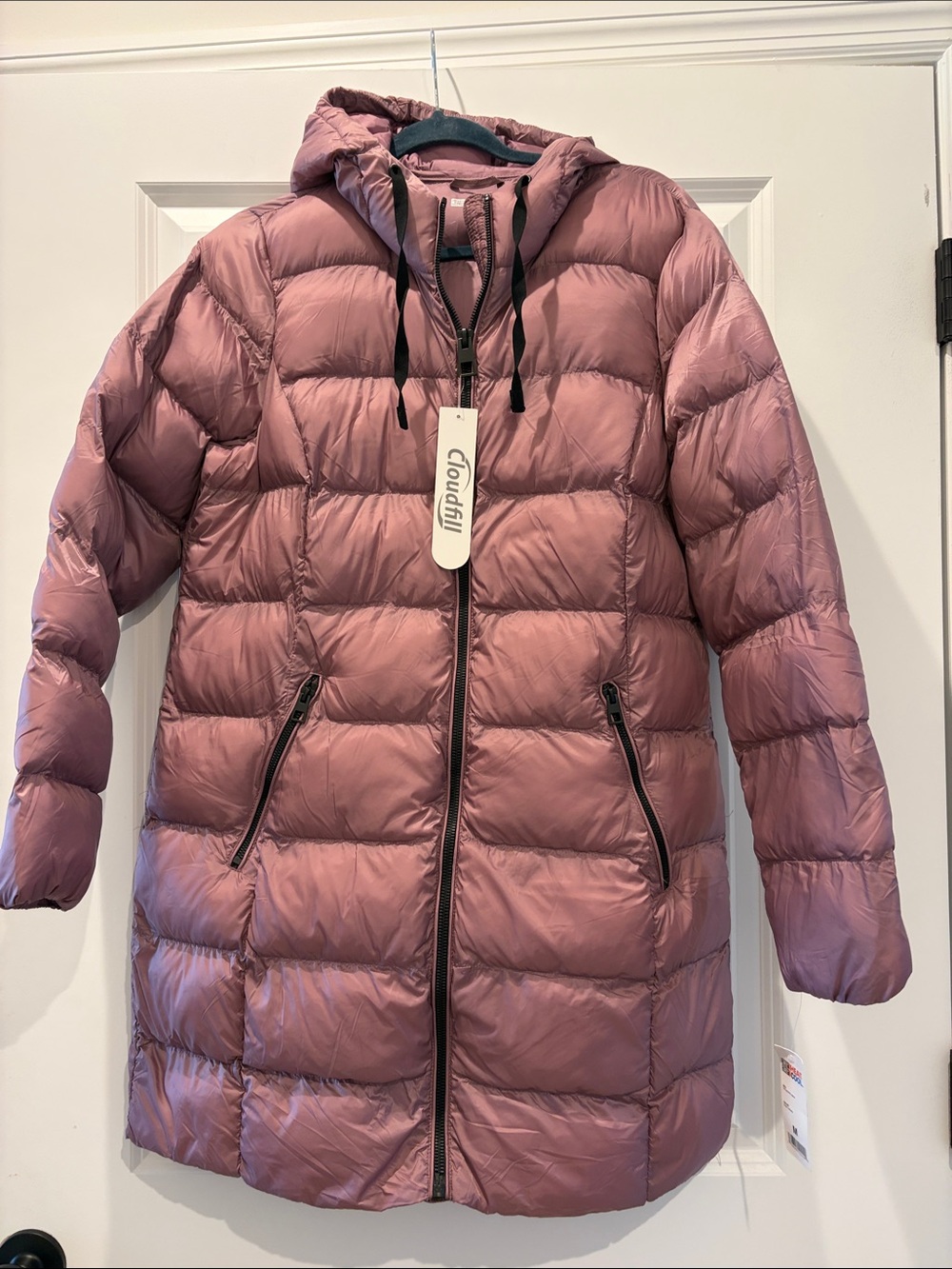 32 degree, Women’s Hooded Puffer Coat - Mauve Pink, NWT